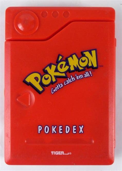 Vintage Pokemon Pokedex Handheld Toy 1998 Tiger Electronics Working + Pokeball | #4595774482