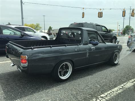 Saw this Datsun Sunny truck in Massachusetts. Anyone know the year? : r/JDM