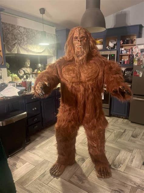 Jack Links Plus Size Sasquatch Costume for Adults