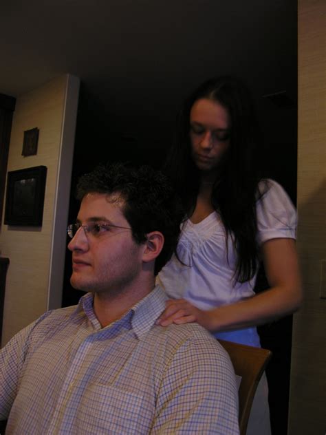 shoulder massage! | lucky guy! | Coley | Flickr