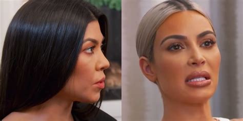 Kourtney Kardashian Says Insult From Kim Kardashian Made Her Cry ...