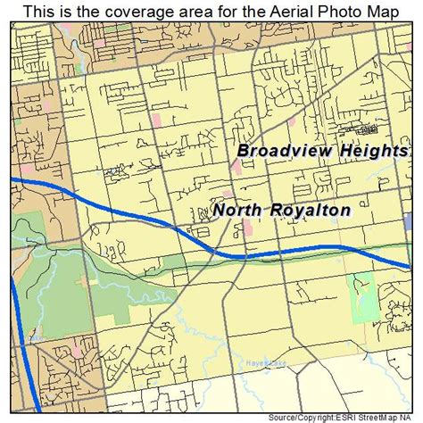 Aerial Photography Map of North Royalton, OH Ohio