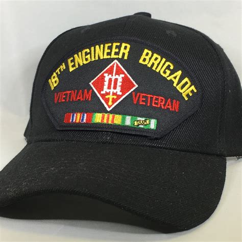 18th Engineer Brigade Vietnam Veteran Cap - Hi Army Museum Society Store