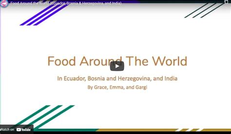 Food Around the World (Ecuador, Bosnia & Herzegovina, and India) | Navigators