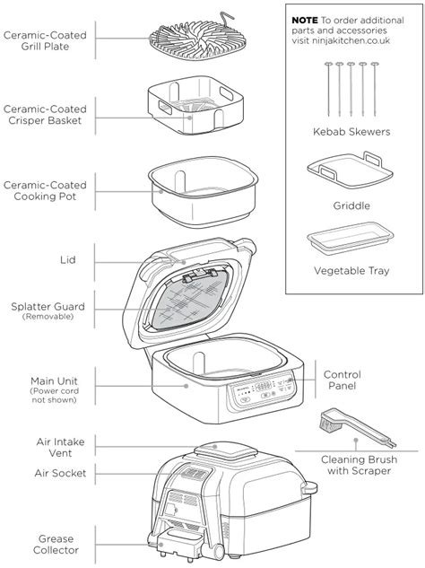 Ninja Foodie Digital Air Fryer Manual