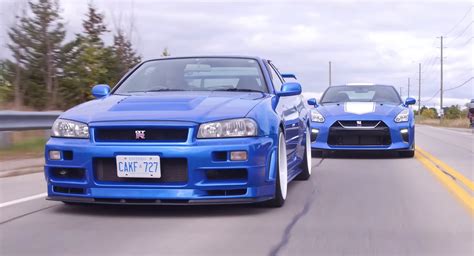 Can The Nissan R35 GT-R Hold Its Own Against The Mythical R34 GT-R V ...