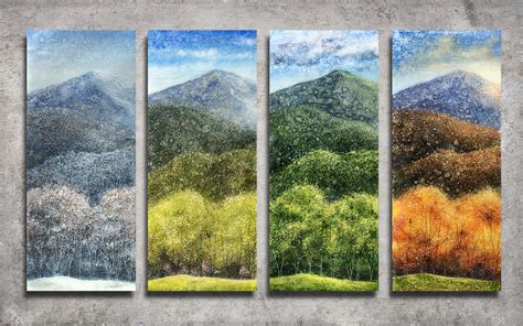 Four Seasons on the Blue Ridge — St. Claire Art