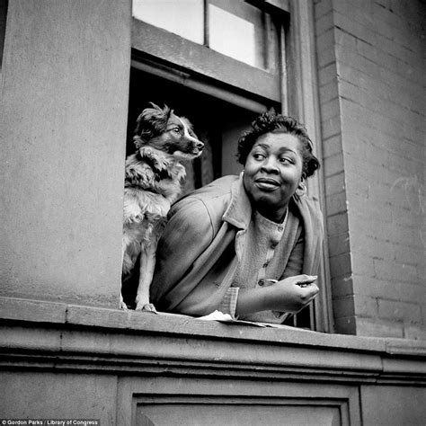 Harlem through celebrated photographer Gordon Parks' eyes | Daily Mail ...