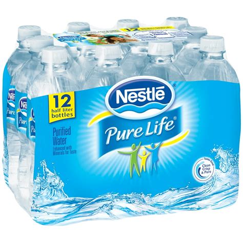 Nestle Pure Life Purified Water, 16.9 Fl. Oz., 12 Count - Walmart.com - Walmart.com