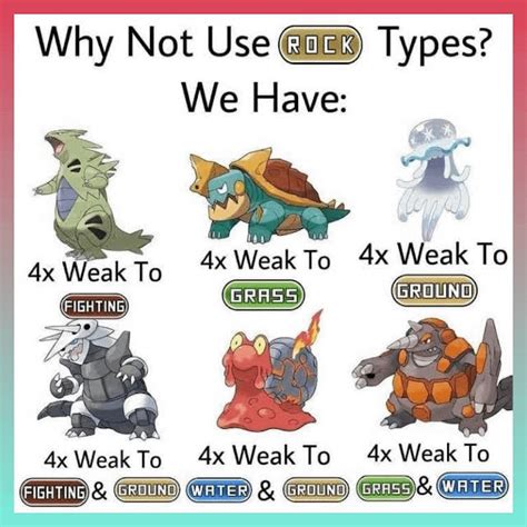 Why not use Rock Type Pokemon? : r/TwoBestFriendsPlay