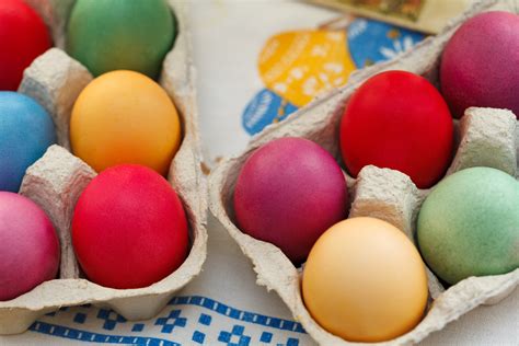 Colorful Easter Eggs Free Stock Photo - Public Domain Pictures