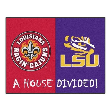 Louisiana - Lafayette Ragin' Cajuns / LSU Tigers Mat ***This item is ...