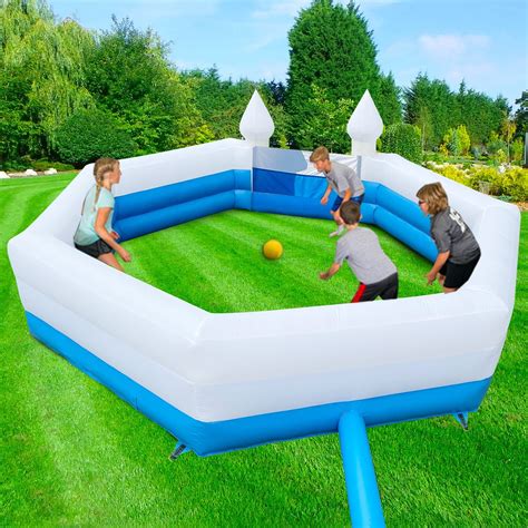 Buy WARSUN 20FT Gaga Ball Pit Inflatable Premium Portable Gaga Ball Pit with 450W Blower for ...