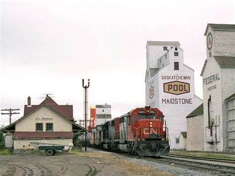 MaidstoneSK 8-21-85 1230MDT | A westbound on Canadian Nation… | Flickr