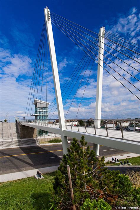 Cable Stayed Bridge with Stainless Steel Cable Railings