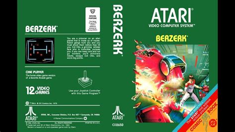 Berzerk GamePlay (Atari 2600) - YouTube