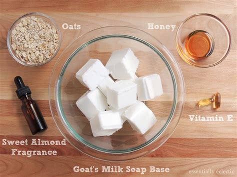 Almond Oatmeal Goat's Milk Soap - Mom Makes Joy