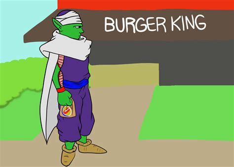 Piccolo at Burger King by Ardhamon on Newgrounds