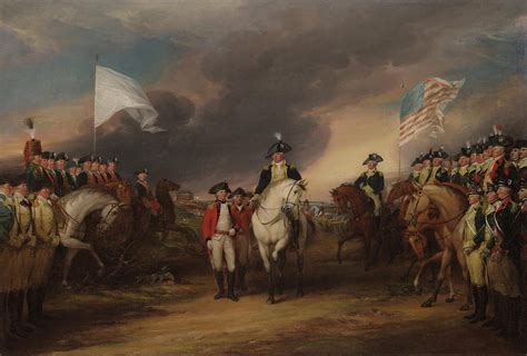 The Surrender of Lord Cornwallis at Yorktown, Oct 19, 1781 Painting by ...