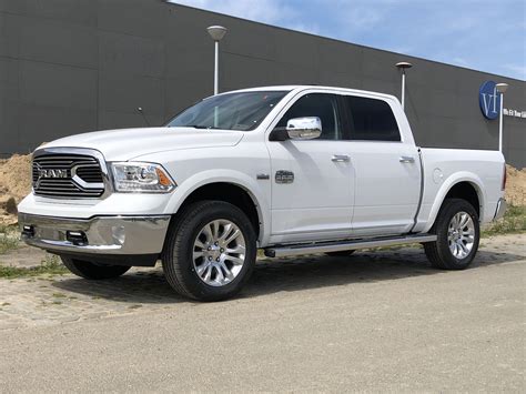 2018 Dodge RAM 1500 Longhorn Bright White [PW7] Filigree Canyon Brown ...