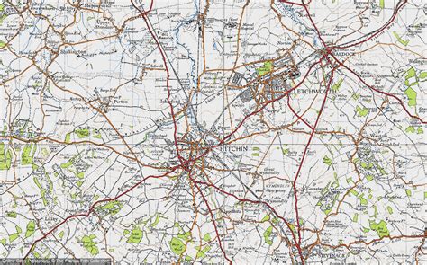 Old Maps of Hitchin, Hertfordshire - Francis Frith