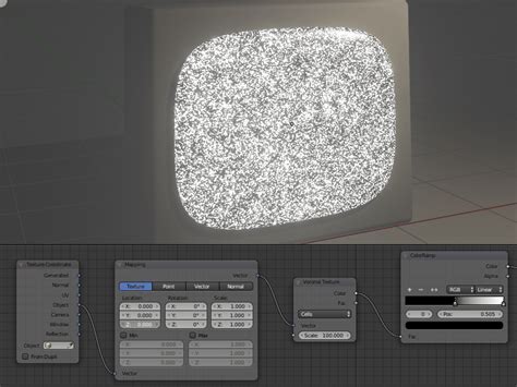 materials - Add animated "tv static" effect to object in animation? - Blender Stack Exchange