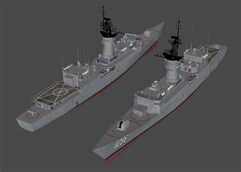 Alberto Garcia's USN Knox class frigate by DigitalExplorations on ...