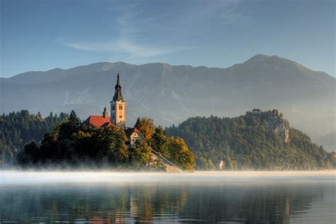 Assumption of Mary Pilgrimage Church on Lake Bled Island