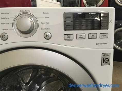 Large Images for LG Front-Load Washer, White, Capacity 4.5 Cu.Ft., HE ...