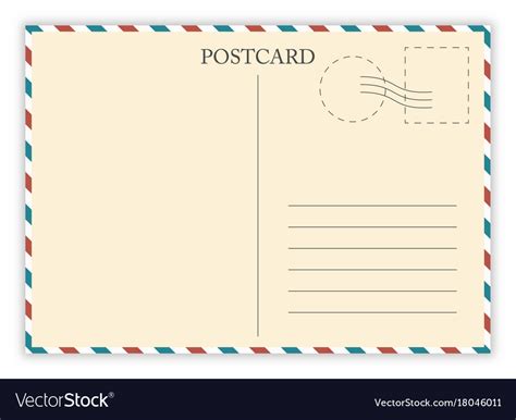 Free Postcard Templates - Printable Templates Free