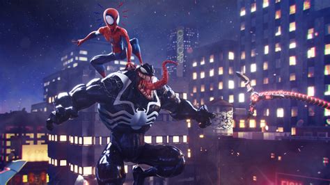 Spider Man Vs Venom Artwork Wallpaper,HD Superheroes Wallpapers,4k ...