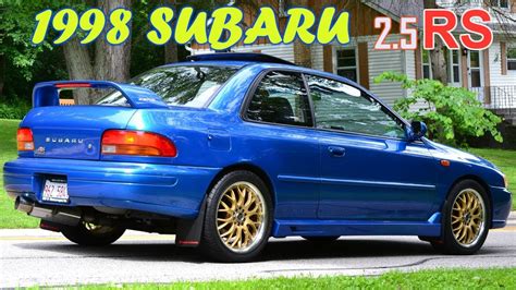 1998 Subaru Impreza 2.5RS Coupe 5 Speed AWD 27th - YouTube