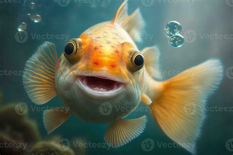 Smiling fish for Fools day 1 april illustration illustration 23914096 Stock Photo at Vecteezy