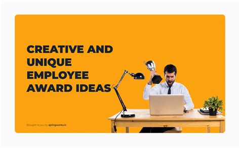 30 Fun Employee Award Ideas for 2021 - Springworks Blog