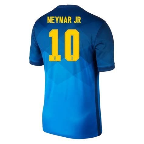 Replica NEYMAR JR #10 Brazil Away Jersey 2021 By Nike | Gogoalshop