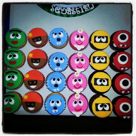 Yo Gabba Gabba Cupcakes - CakeCentral.com