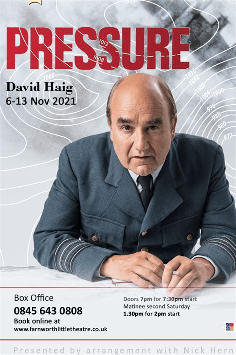 Pressure by David Haig at Farnworth Little Theatre event tickets from ...