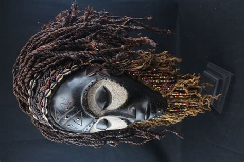 African ceremonial mask - CHOKWE - D.R. Congo - Catawiki