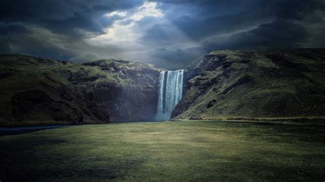 10 Beautiful 4K Wallpapers #5 | Waterfall landscape, Waterfall ...