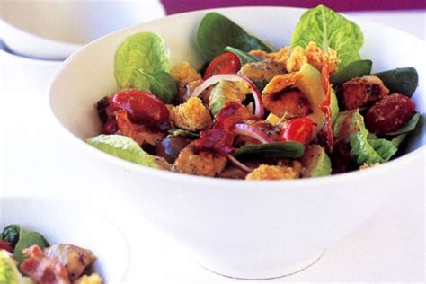 Warm chicken and bacon salad - Recipes - delicious.com.au