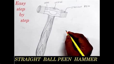 How To Draw Ball Peen Hammer I ITI Diagram/ Ball Peen, 55% OFF