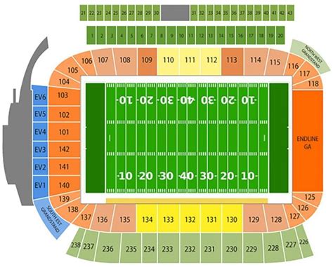 qualcomm stadium seating chart with seat numbers di 2020