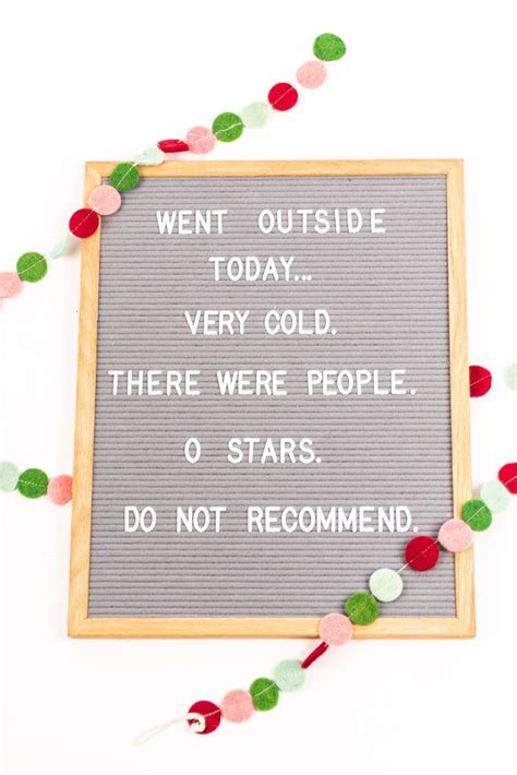 8 Festive Holiday Quotes For Your Letter Board | Holiday quotes ...