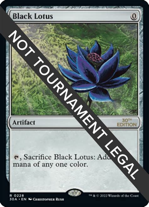 Black Lotus - 30th Anniversary Edition - Magic: The Gathering