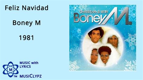 Feliz Navidad - Boney M 1981 HQ Lyrics MusiClypz Christmas - YouTube