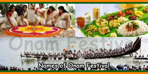 Names of Onam Festival | Sravanmahotsav | Thiruvonam