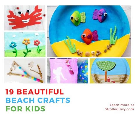 19 DIY Beach Crafts For Kids Perfect On Sunny Days