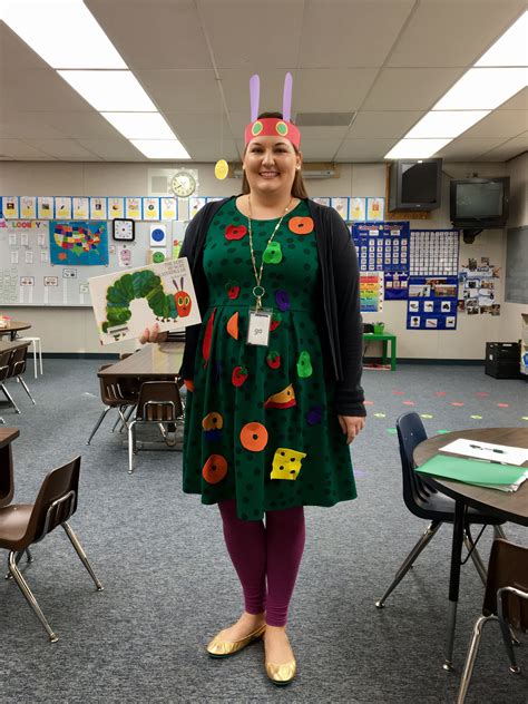 Very Hungry Caterpillar costume for Dress Up As A Book Character Day! | World book day outfits ...