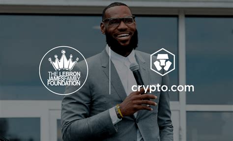 The LeBron James Family Foundation partners with Crypto.com - TechStory