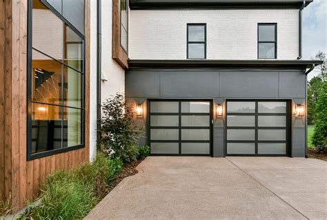 Glass & Aluminum Modern Garage Doors - Haney Door